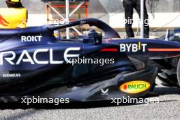 Sergio Perez (MEX) Red Bull Racing RB20 - sidepod detail. 22.02.2024. Formula 1 Testing, Sakhir, Bahrain, Day Two.