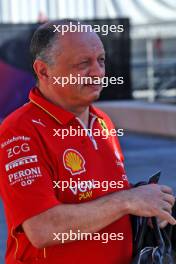Frederic Vasseur (FRA) Ferrari Team Principal. 21.02.2024. Formula 1 Testing, Sakhir, Bahrain, Day One.
