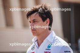Toto Wolff (GER) Mercedes AMG F1 Shareholder and Executive Director. 21.02.2024. Formula 1 Testing, Sakhir, Bahrain, Day One.