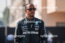 Lewis Hamilton (GBR) Mercedes AMG F1. 21.02.2024. Formula 1 Testing, Sakhir, Bahrain, Day One.