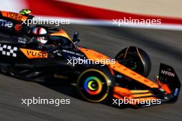 Lando Norris (GBR) McLaren MCL38. 21.02.2024. Formula 1 Testing, Sakhir, Bahrain, Day One.