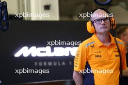 David Sanchez (FRA) McLaren Technical Director of Car Concept and Performance. 21.02.2024. Formula 1 Testing, Sakhir, Bahrain, Day One.
