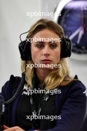 Sophia Florsch (GER) Alpine Academy Driver. 21.02.2024. Formula 1 Testing, Sakhir, Bahrain, Day One.