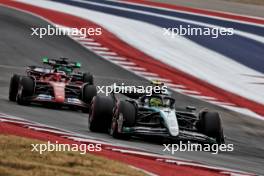 Lewis Hamilton (GBR) Mercedes AMG F1 W15. 18.10.2024. Formula 1 World Championship, Rd 19, United States Grand Prix, Austin, Texas, USA, Sprint Qualifying Day