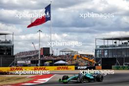 Fernando Alonso (ESP) Aston Martin F1 Team AMR24. 18.10.2024. Formula 1 World Championship, Rd 19, United States Grand Prix, Austin, Texas, USA, Sprint Qualifying Day