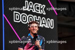 Jack Doohan (AUS) Alpine F1 Team Reserve Driver on the FanZone Stage. 18.10.2024. Formula 1 World Championship, Rd 19, United States Grand Prix, Austin, Texas, USA, Sprint Qualifying Day