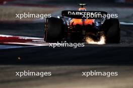 Lando Norris (GBR) McLaren MCL38 sends sparks flying. 18.10.2024. Formula 1 World Championship, Rd 19, United States Grand Prix, Austin, Texas, USA, Sprint Qualifying Day