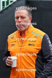 Zak Brown (USA) McLaren Executive Director. 18.10.2024. Formula 1 World Championship, Rd 19, United States Grand Prix, Austin, Texas, USA, Sprint Qualifying Day