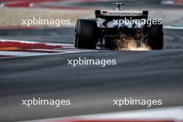 Nico Hulkenberg (GER) Haas VF-24 sends sparks flying. 18.10.2024. Formula 1 World Championship, Rd 19, United States Grand Prix, Austin, Texas, USA, Sprint Qualifying Day