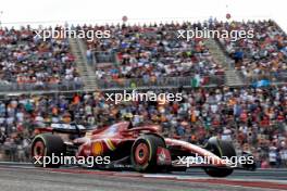 Carlos Sainz Jr (ESP) Ferrari SF-24. 18.10.2024. Formula 1 World Championship, Rd 19, United States Grand Prix, Austin, Texas, USA, Sprint Qualifying Day