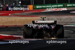 Nico Hulkenberg (GER) Haas VF-24 sends sparks flying. 18.10.2024. Formula 1 World Championship, Rd 19, United States Grand Prix, Austin, Texas, USA, Sprint Qualifying Day