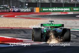 Valtteri Bottas (FIN) Sauber C44 sends sparks flying. 18.10.2024. Formula 1 World Championship, Rd 19, United States Grand Prix, Austin, Texas, USA, Sprint Qualifying Day