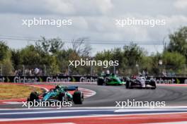 Fernando Alonso (ESP) Aston Martin F1 Team AMR24. 18.10.2024. Formula 1 World Championship, Rd 19, United States Grand Prix, Austin, Texas, USA, Sprint Qualifying Day