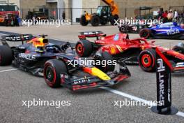 Pole sitter Max Verstappen (NLD) Red Bull Racing RB20 in Sprint qualifying parc ferme. 18.10.2024. Formula 1 World Championship, Rd 19, United States Grand Prix, Austin, Texas, USA, Sprint Qualifying Day