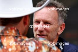 Christian Horner (GBR) Red Bull Racing Team Principal. 18.10.2024. Formula 1 World Championship, Rd 19, United States Grand Prix, Austin, Texas, USA, Sprint Qualifying Day