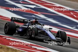 Alexander Albon (THA) Williams Racing FW46. 18.10.2024. Formula 1 World Championship, Rd 19, United States Grand Prix, Austin, Texas, USA, Sprint Qualifying Day