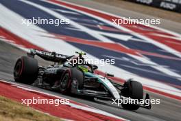 Lewis Hamilton (GBR) Mercedes AMG F1 W15. 18.10.2024. Formula 1 World Championship, Rd 19, United States Grand Prix, Austin, Texas, USA, Sprint Qualifying Day