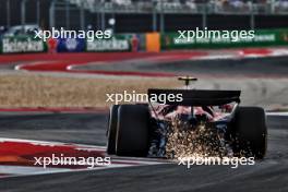 Carlos Sainz Jr (ESP) Ferrari SF-24 sends sparks flying. 18.10.2024. Formula 1 World Championship, Rd 19, United States Grand Prix, Austin, Texas, USA, Sprint Qualifying Day