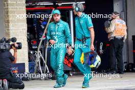 Fernando Alonso (ESP) Aston Martin F1 Team. 18.10.2024. Formula 1 World Championship, Rd 19, United States Grand Prix, Austin, Texas, USA, Sprint Qualifying Day