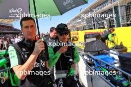 Zhou Guanyu (CHN) Sauber on the grid. 20.10.2024. Formula 1 World Championship, Rd 19, United States Grand Prix, Austin, Texas, USA, Race Day.