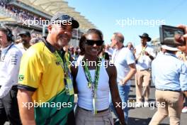 Dina Asher Smith (GBR) Athlete on the grid. 20.10.2024. Formula 1 World Championship, Rd 19, United States Grand Prix, Austin, Texas, USA, Race Day.