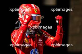 Race winner Charles Leclerc (MON) Ferrari celebrates in parc ferme. 20.10.2024. Formula 1 World Championship, Rd 19, United States Grand Prix, Austin, Texas, USA, Race Day.