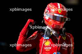 Race winner Charles Leclerc (MON) Ferrari celebrates in parc ferme. 20.10.2024. Formula 1 World Championship, Rd 19, United States Grand Prix, Austin, Texas, USA, Race Day.