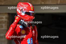 Race winner Charles Leclerc (MON) Ferrari celebrates in parc ferme. 20.10.2024. Formula 1 World Championship, Rd 19, United States Grand Prix, Austin, Texas, USA, Race Day.