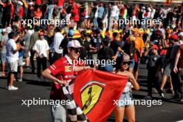 Circuit atmosphere - fans at the podium. 20.10.2024. Formula 1 World Championship, Rd 19, United States Grand Prix, Austin, Texas, USA, Race Day.