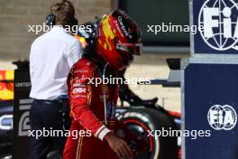 2nd place Carlos Sainz Jr (ESP) Ferrari SF-24 . 20.10.2024. Formula 1 World Championship, Rd 19, United States Grand Prix, Austin, Texas, USA, Race Day.