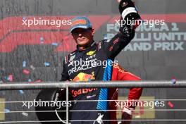 3rd place Max Verstappen (NLD) Red Bull Racing RB20. 20.10.2024. Formula 1 World Championship, Rd 19, United States Grand Prix, Austin, Texas, USA, Race Day.