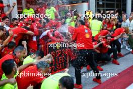 Frederic Vasseur (FRA) Ferrari Team Principal celebrates a 1-2 finish with the team. 20.10.2024. Formula 1 World Championship, Rd 19, United States Grand Prix, Austin, Texas, USA, Race Day.