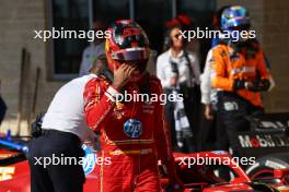 2nd place Carlos Sainz Jr (ESP) Ferrari SF-24. 20.10.2024. Formula 1 World Championship, Rd 19, United States Grand Prix, Austin, Texas, USA, Race Day.