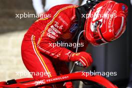 Race winner Charles Leclerc (MON) Ferrari SF-24 in parc ferme. 20.10.2024. Formula 1 World Championship, Rd 19, United States Grand Prix, Austin, Texas, USA, Race Day.