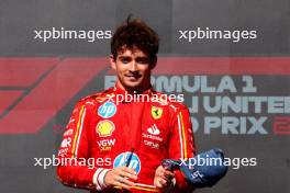 1st place Charles Leclerc (MON) Ferrari SF-24,. 20.10.2024. Formula 1 World Championship, Rd 19, United States Grand Prix, Austin, Texas, USA, Race Day.