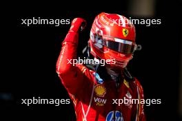 Race winner Charles Leclerc (MON) Ferrari celebrates in parc ferme. 20.10.2024. Formula 1 World Championship, Rd 19, United States Grand Prix, Austin, Texas, USA, Race Day.