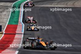 Oscar Piastri (AUS) McLaren MCL38. 20.10.2024. Formula 1 World Championship, Rd 19, United States Grand Prix, Austin, Texas, USA, Race Day.