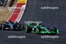 Valtteri Bottas (FIN) Sauber C44. 20.10.2024. Formula 1 World Championship, Rd 19, United States Grand Prix, Austin, Texas, USA, Race Day.