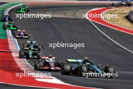 Fernando Alonso (ESP) Aston Martin F1 Team AMR24. 20.10.2024. Formula 1 World Championship, Rd 19, United States Grand Prix, Austin, Texas, USA, Race Day.