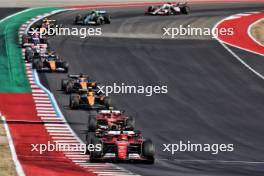 Charles Leclerc (MON) Ferrari SF-24. 20.10.2024. Formula 1 World Championship, Rd 19, United States Grand Prix, Austin, Texas, USA, Race Day.