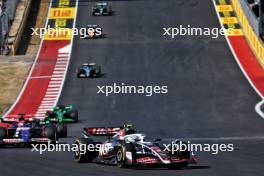 Nico Hulkenberg (GER) Haas VF-24. 20.10.2024. Formula 1 World Championship, Rd 19, United States Grand Prix, Austin, Texas, USA, Race Day.