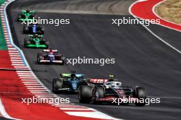 Nico Hulkenberg (GER) Haas VF-24. 20.10.2024. Formula 1 World Championship, Rd 19, United States Grand Prix, Austin, Texas, USA, Race Day.