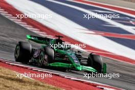 Valtteri Bottas (FIN) Sauber C44. 20.10.2024. Formula 1 World Championship, Rd 19, United States Grand Prix, Austin, Texas, USA, Race Day.