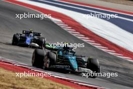 Fernando Alonso (ESP) Aston Martin F1 Team AMR24. 20.10.2024. Formula 1 World Championship, Rd 19, United States Grand Prix, Austin, Texas, USA, Race Day.