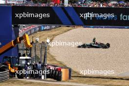 Lewis Hamilton (GBR) Mercedes AMG F1 W15 retired from the race. 20.10.2024. Formula 1 World Championship, Rd 19, United States Grand Prix, Austin, Texas, USA, Race Day.