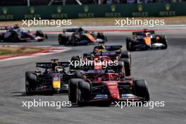 Charles Leclerc (MON) Ferrari SF-24. 20.10.2024. Formula 1 World Championship, Rd 19, United States Grand Prix, Austin, Texas, USA, Race Day.