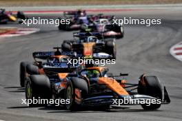 Lando Norris (GBR) McLaren MCL38. 20.10.2024. Formula 1 World Championship, Rd 19, United States Grand Prix, Austin, Texas, USA, Race Day.