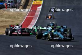 Fernando Alonso (ESP) Aston Martin F1 Team AMR24. 20.10.2024. Formula 1 World Championship, Rd 19, United States Grand Prix, Austin, Texas, USA, Race Day.