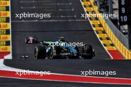 Fernando Alonso (ESP) Aston Martin F1 Team AMR24. 20.10.2024. Formula 1 World Championship, Rd 19, United States Grand Prix, Austin, Texas, USA, Race Day.