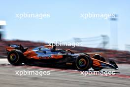 Oscar Piastri (AUS) McLaren MCL38. 20.10.2024. Formula 1 World Championship, Rd 19, United States Grand Prix, Austin, Texas, USA, Race Day.